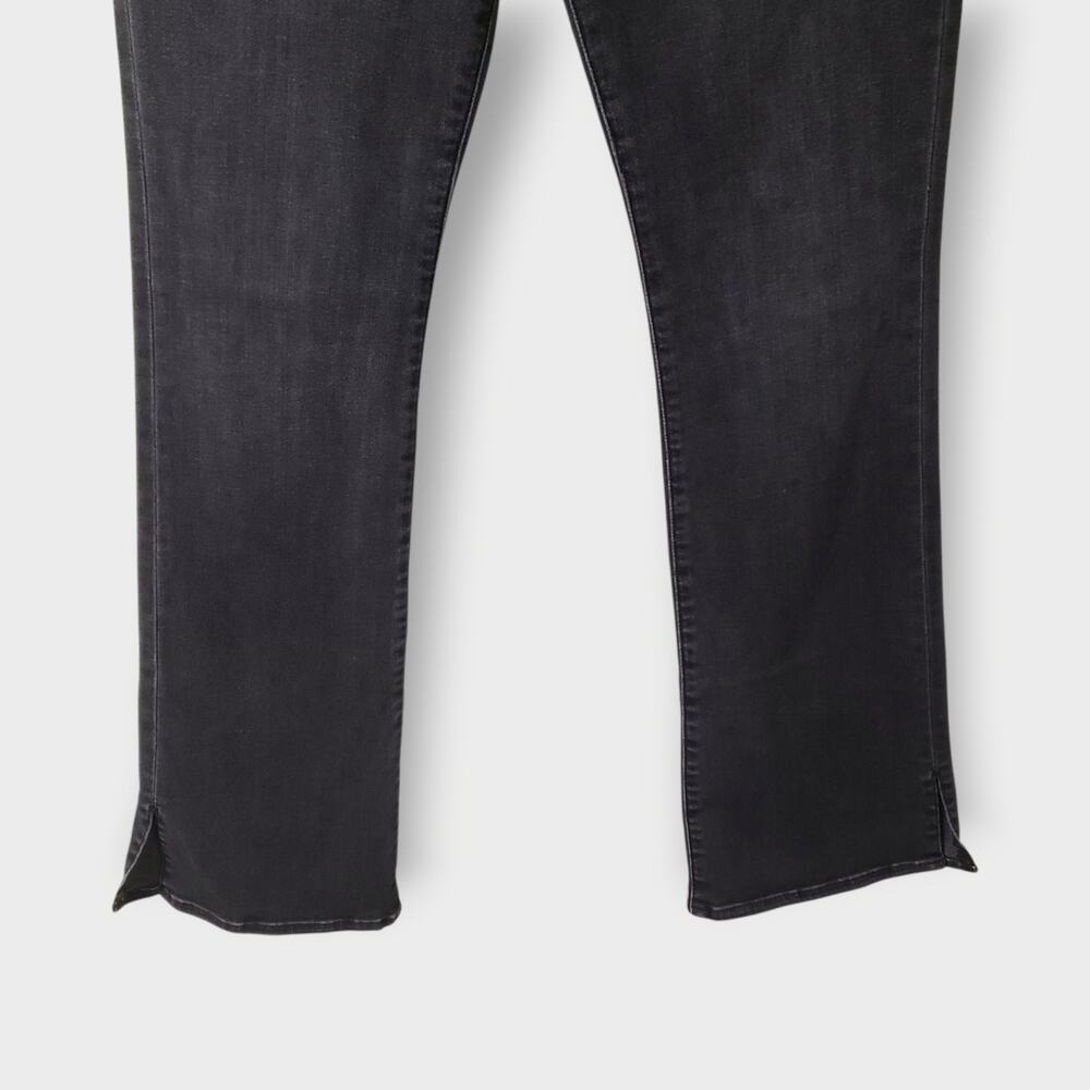 Frame Le Super High Mini Boot Split Hem Jeans Nig… - image 3